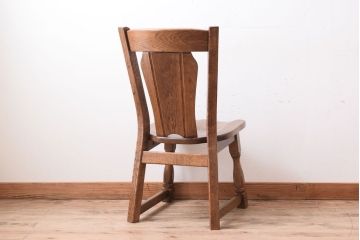中古　ダッチカントリースタイル　オランダ　ダイニングチェア(1)