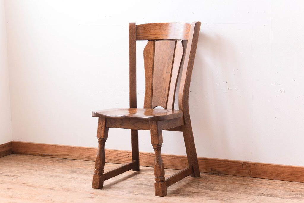 中古　ダッチカントリースタイル　オランダ　ダイニングチェア(2)