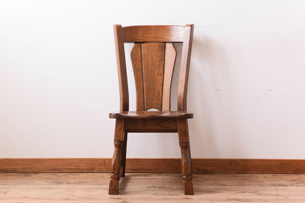 中古　ダッチカントリースタイル　オランダ　ダイニングチェア(2)