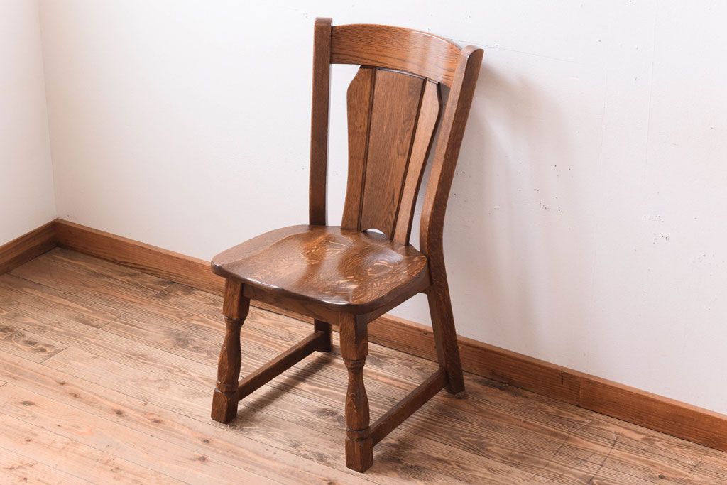 中古　ダッチカントリースタイル　オランダ　ダイニングチェア(2)