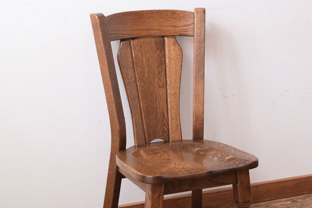 中古　ダッチカントリースタイル　オランダ　ダイニングチェア(2)