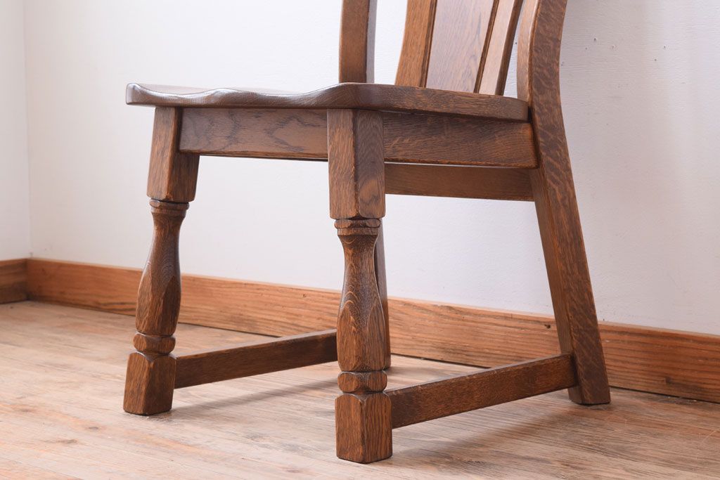 中古　ダッチカントリースタイル　オランダ　ダイニングチェア(2)