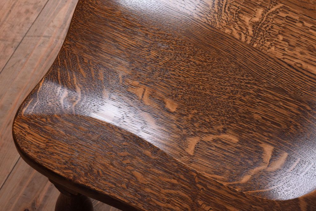 中古　ダッチカントリースタイル　オランダ　ダイニングチェア(2)