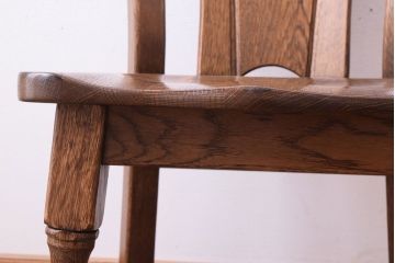 中古　ダッチカントリースタイル　オランダ　ダイニングチェア(2)