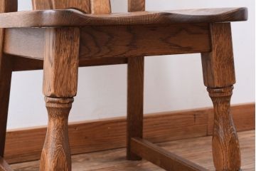 中古　ダッチカントリースタイル　オランダ　ダイニングチェア(2)