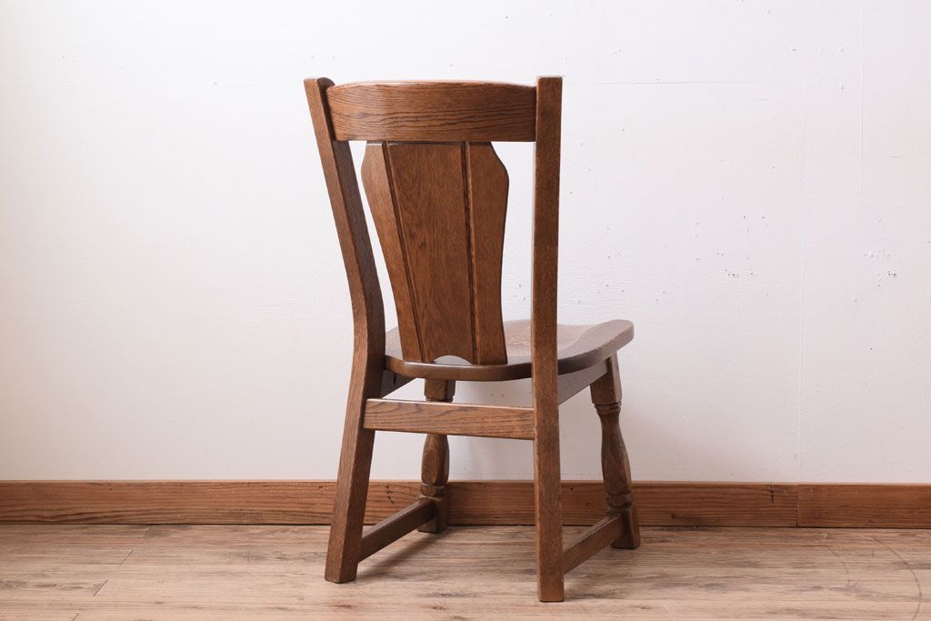 中古　ダッチカントリースタイル　オランダ　ダイニングチェア(2)