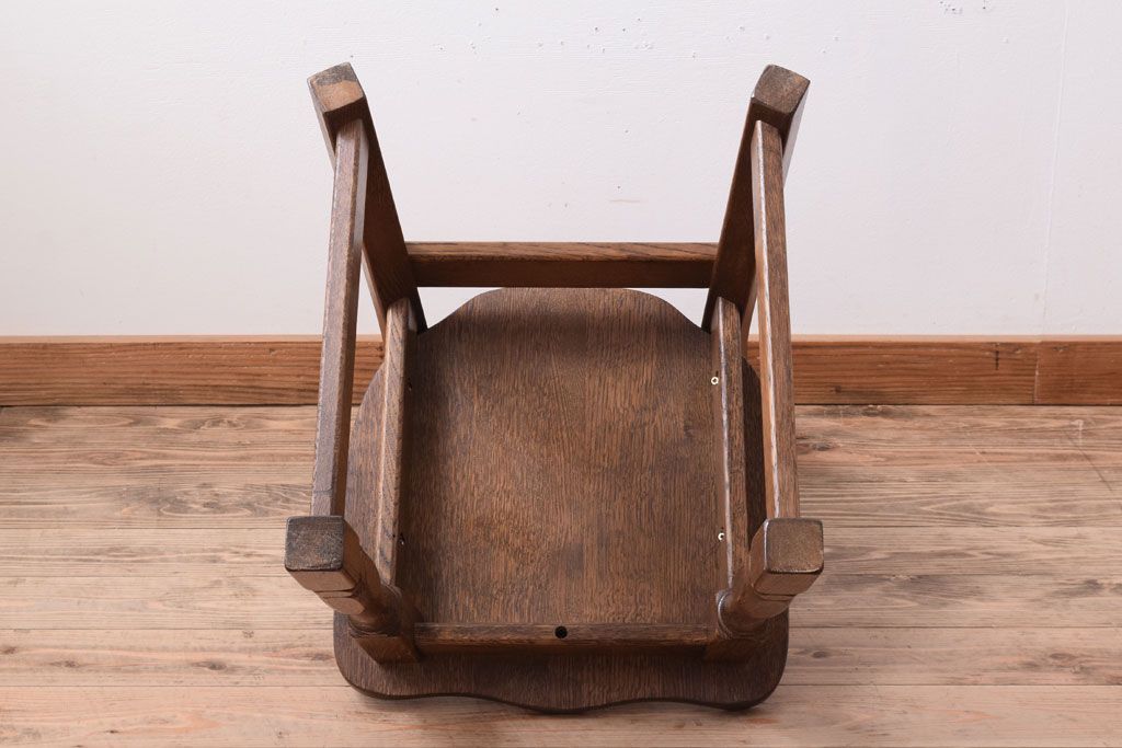 中古　ダッチカントリースタイル　オランダ　ダイニングチェア(2)