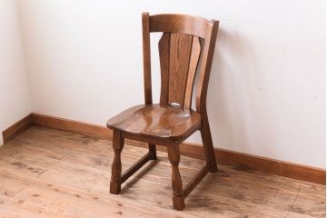 中古　ダッチカントリースタイル　オランダ　ダイニングチェア(3)