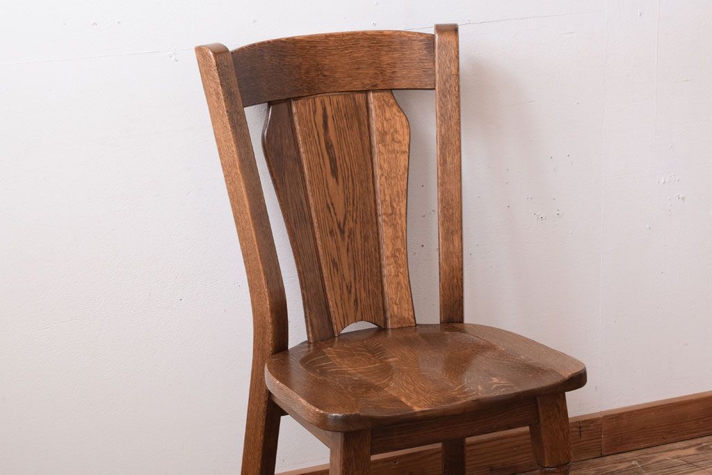 中古　ダッチカントリースタイル　オランダ　ダイニングチェア(3)