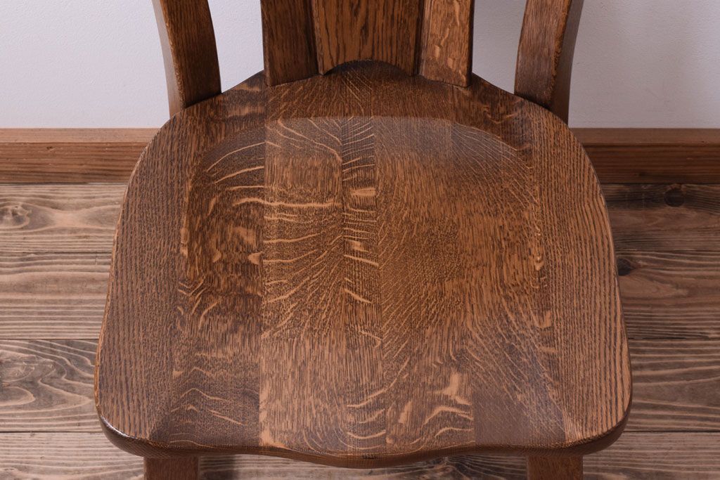 中古　ダッチカントリースタイル　オランダ　ダイニングチェア(3)