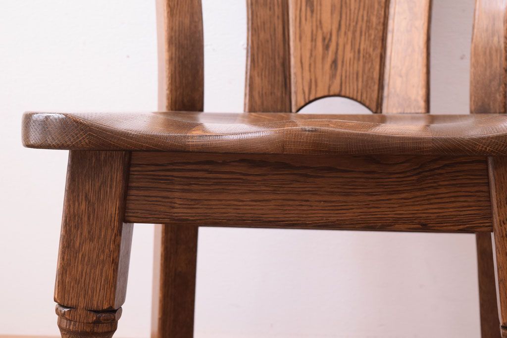 中古　ダッチカントリースタイル　オランダ　ダイニングチェア(3)