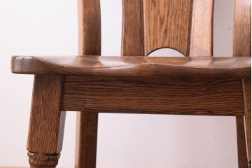 中古　ダッチカントリースタイル　オランダ　ダイニングチェア(3)
