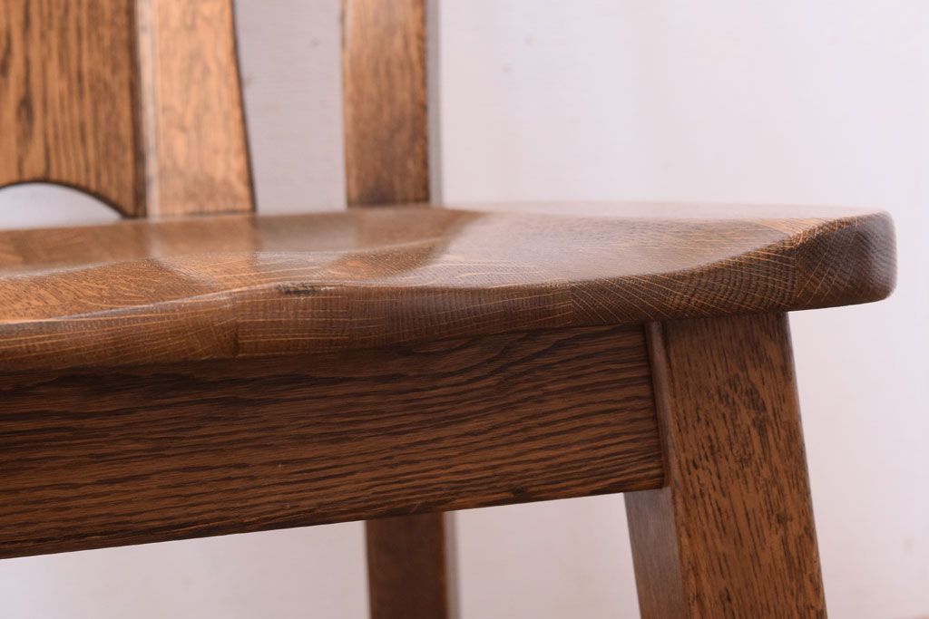 中古　ダッチカントリースタイル　オランダ　ダイニングチェア(3)