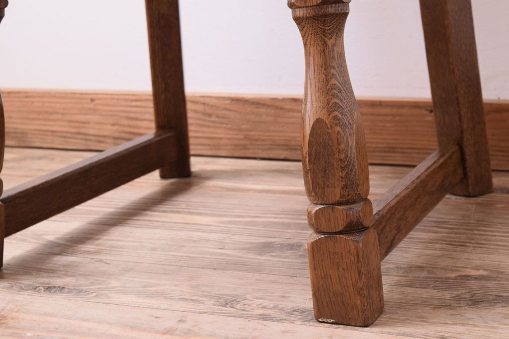 中古　ダッチカントリースタイル　オランダ　ダイニングチェア(3)