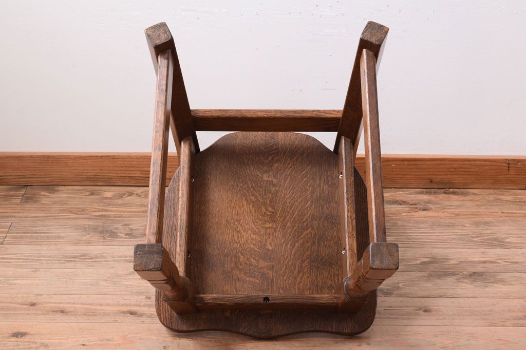 中古　ダッチカントリースタイル　オランダ　ダイニングチェア(3)