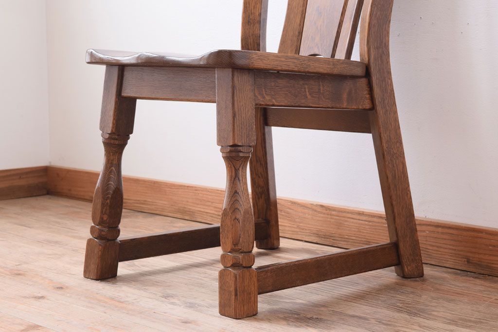 中古　ダッチカントリースタイル　オランダ　ダイニングチェア