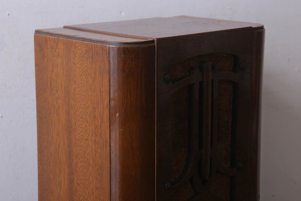 アンティーク雑貨　昭和レトロ　ナナオラ　65型　古い真空管ラジオ