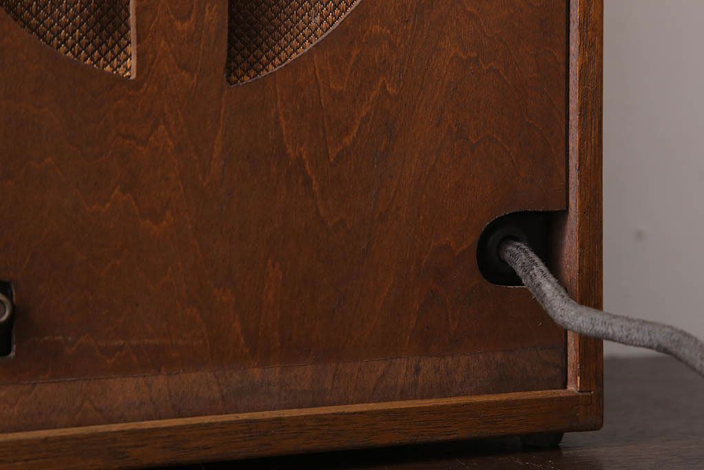 アンティーク雑貨　昭和レトロ　ナナオラ　65型　古い真空管ラジオ