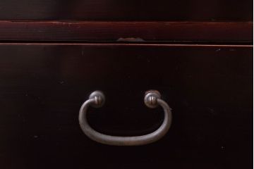 アンティーク家具　大正・昭和期　古い木製のアンティーク小引き出し