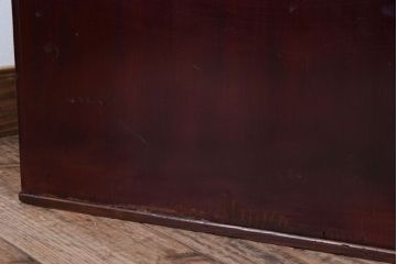 アンティーク家具　大正・昭和期　古い木製のアンティーク小引き出し