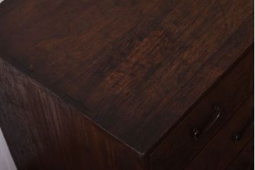アンティーク家具　古い桐材製のアンティーク小引き出し