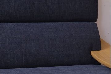 中古美品　ブランド家具　頑固おやじ(GANKO OYAJI)　シンプルでおしゃれなアームソファ(定価約23万円)