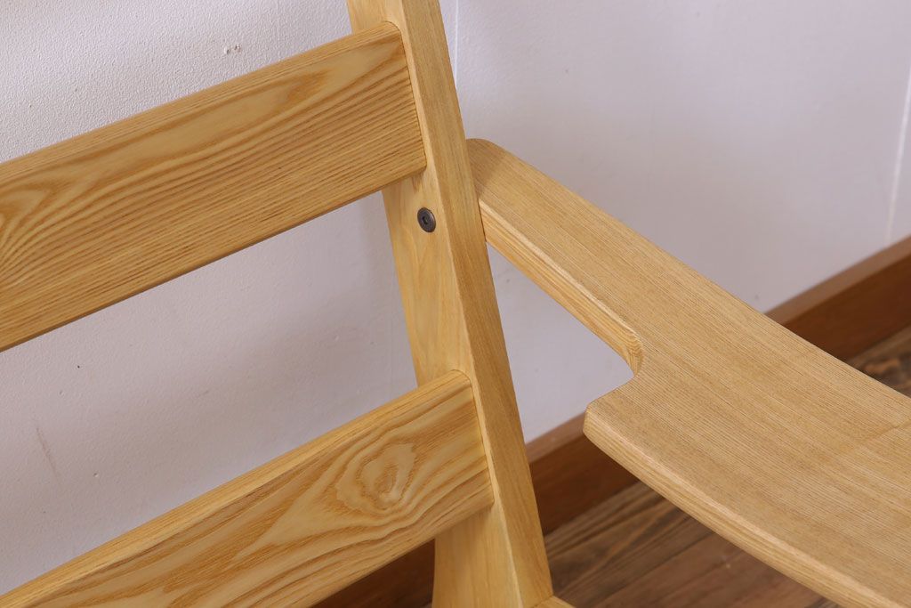 中古美品　ブランド家具　頑固おやじ(GANKO OYAJI)　シンプルでおしゃれなアームソファ(定価約23万円)