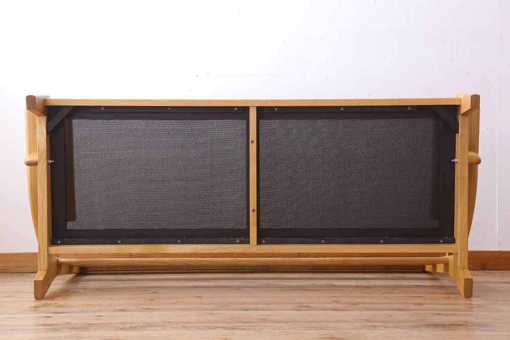 中古美品　ブランド家具　頑固おやじ(GANKO OYAJI)　シンプルでおしゃれなアームソファ(定価約23万円)