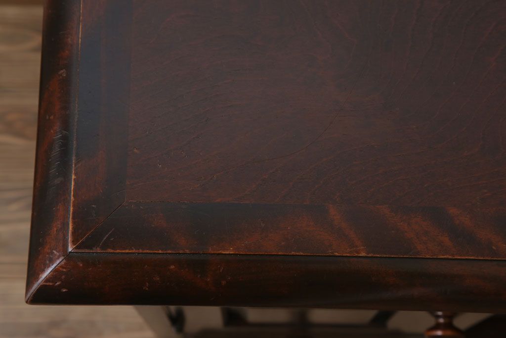 中古　北海道民芸家具　サイドボード(引き戸)(定価約29万円)