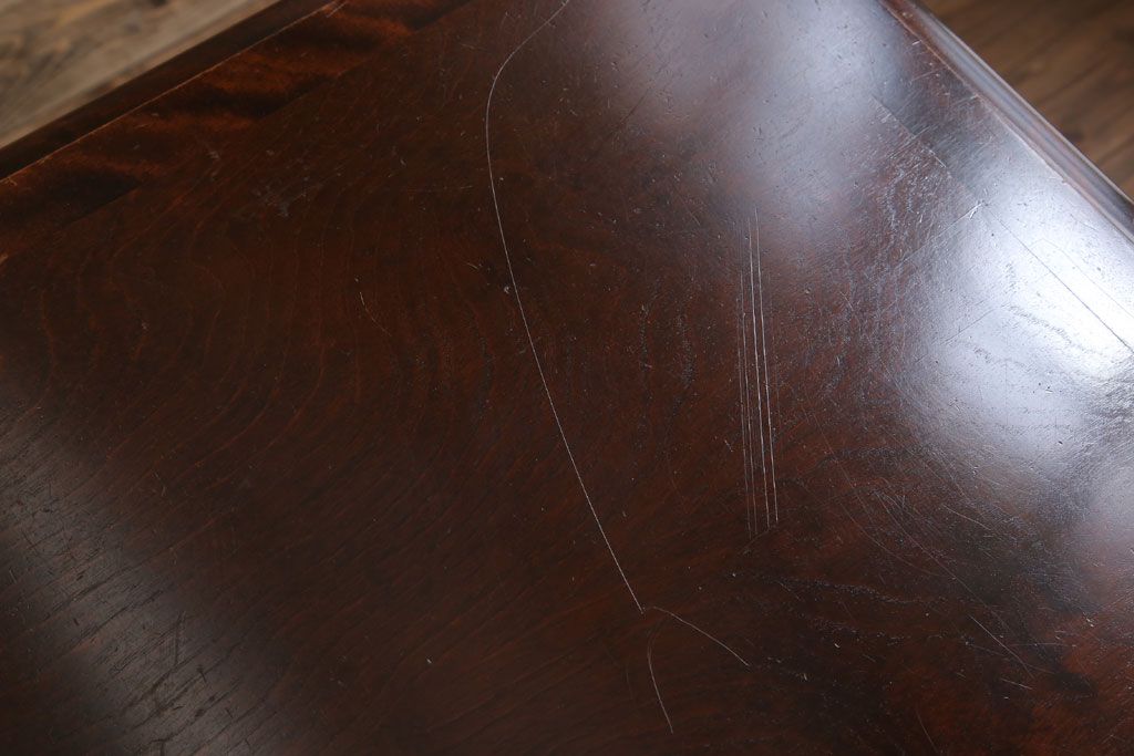 中古　北海道民芸家具　サイドボード(引き戸)(定価約29万円)