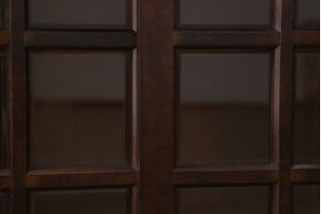 中古　北海道民芸家具　サイドボード(引き戸)(定価約29万円)