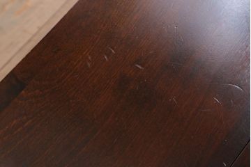 中古　北海道民芸家具　座炉付テーブル(定価約34万円)