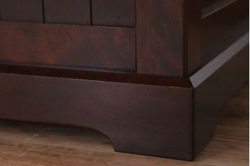 中古　北海道民芸家具　座炉付テーブル(定価約34万円)