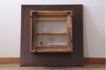 中古　北海道民芸家具　座炉付テーブル(定価約34万円)