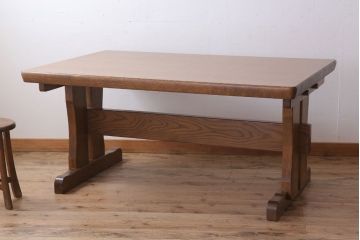 中古　ダッチカントリースタイル　オランダ　ダイニングテーブル