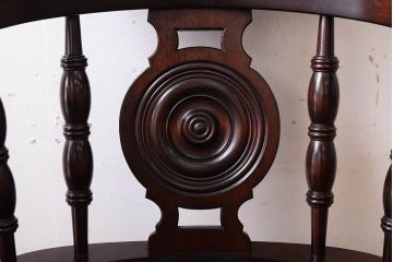 極美品　中古　松本民芸家具　大キャプテンチェア(桜・ラッカー)