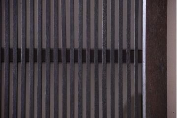 明治大正期　古民具・骨董　総欅材　ガラス入り!アンティーク蔵戸(玄関戸)