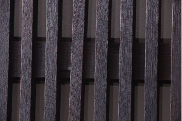 明治大正期　古民具・骨董　総欅材　ガラス入り!アンティーク蔵戸(玄関戸)