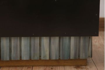 レトロ家具　アンティーク　レトロなデザイン!タバコ屋のRガラスショーケース(ガラスケース)