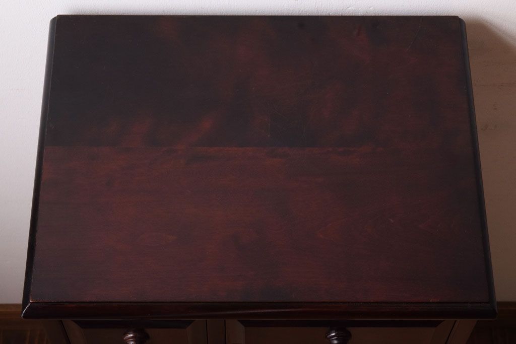 中古　北海道民芸家具　小引き出し(サイドチェスト)(定価約15万円)