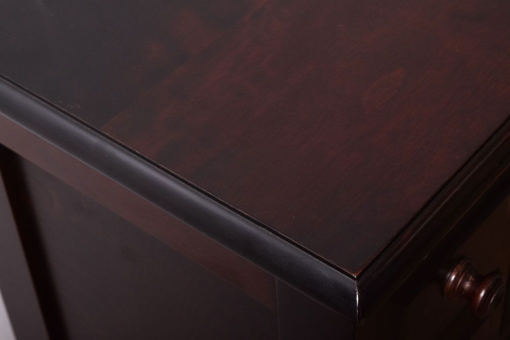 中古　北海道民芸家具　小引き出し(サイドチェスト)(定価約15万円)