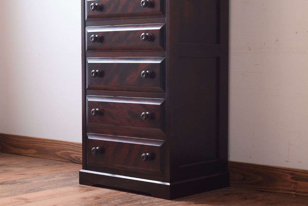 中古　北海道民芸家具　小引き出し(サイドチェスト)(定価約15万円)