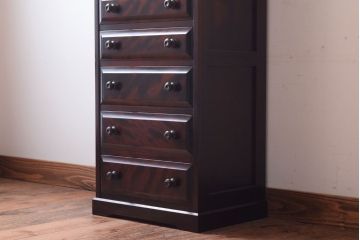 中古　北海道民芸家具　小引き出し(サイドチェスト)(定価約15万円)