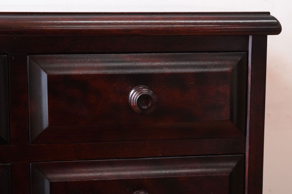 中古　北海道民芸家具　小引き出し(サイドチェスト)(定価約15万円)