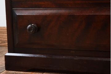 中古　北海道民芸家具　小引き出し(サイドチェスト)(定価約15万円)