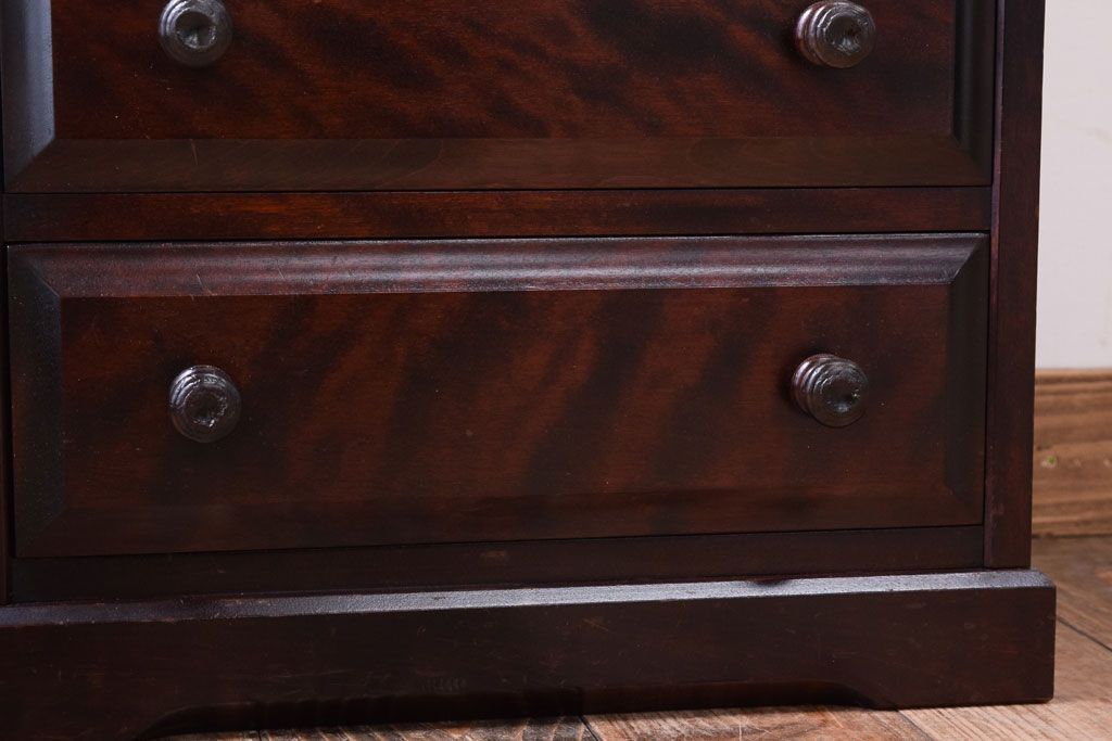 中古　北海道民芸家具　小引き出し(サイドチェスト)(定価約15万円)