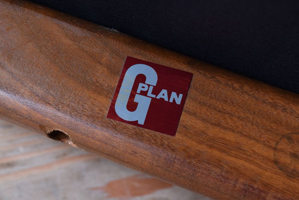 ヴィンテージ家具　北欧ビンテージ!G-PLAN(ジープラン)　お洒落なチェア(ダイニングチェア)