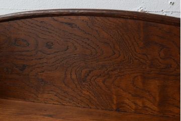 レトロ家具　レトロデザイン　古い木のアンティーク本箱