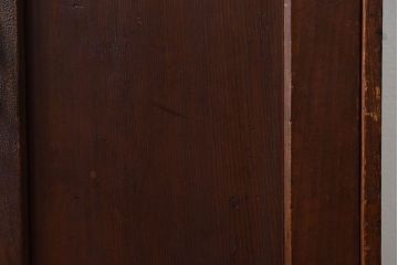 レトロ家具　レトロデザイン　古い木のアンティーク本箱