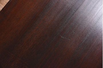 アンティーク家具　和製アンティーク　総欅材!上品な文机(テーブル・机)